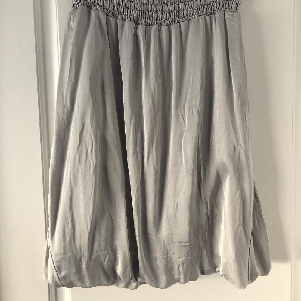 Bubble midi skirt